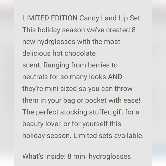 GIVE THEM LALA BEAUTY LIP SET NIB - Picture 4 of 7